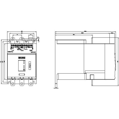 3RW5055-6AB14 - SIRIUS pehmestarter 200-480 V 143 A, 110-250 V AC Kruviklemmid Analoogväljundid - Siemens - SIRIUS pehmestarter 200-480 V 143 A, 110-250 V AC Kruviklemmid Analoogväljundid - Siemens - 0