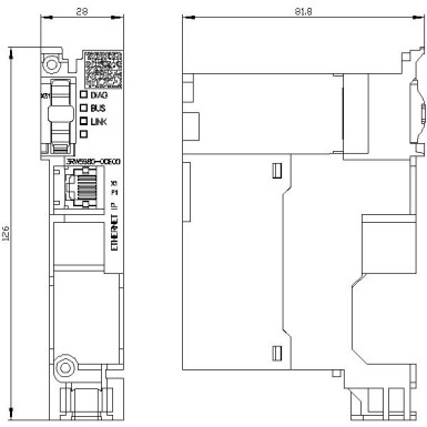 3RW5980-0CE00 - Sidemoodul Ethernet/IP - Siemens - Sidemoodul Ethernet/IP - Siemens - 0