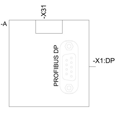 3RW5980-0CP00 - Kommunikatsioonimoodul PROFIBUS - Siemens - Kommunikatsioonimoodul PROFIBUS - Siemens - 3