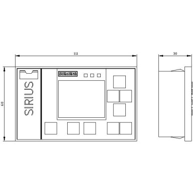 3RW5980-0HF00 - HMI-moodul High-Feature - Siemens - HMI-moodul High-Feature - Siemens - 1