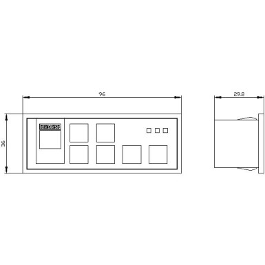 3RW5980-0HS00 - HMI-moodul Standard - Siemens - HMI-moodul Standard - Siemens - 1