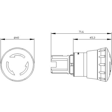 3SU1000-1HB20-0AA0 - EMERGENCY STOP seenenupp, 22 mm, ümmargune, plastik, punane, 40 mm, positiivse lukustusega, vastavalt EN nõuetele. - Siemens - EMERGENCY STOP seenenupp, 22 mm, ümmargune, plastik, punane, 40 mm, positiivse lukustusega, vastavalt EN nõuetele. - Siemens - 0