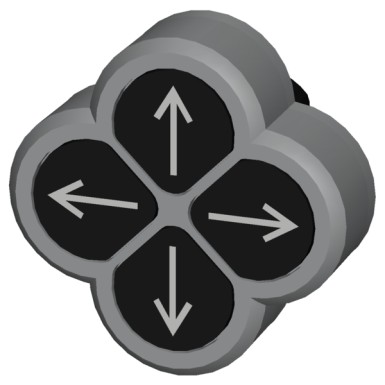 3SU1030-3FB11-0AU0 - Neljakordne surunupp, 22 mm, ümmargune, plastikust metallist esirõngaga, must, surunupud, lamedad, Sümbol: - Siemens - Neljakordne surunupp, 22 mm, ümmargune, plastikust metallist esirõngaga, must, surunupud, lamedad, Sümbol: - Siemens - 0