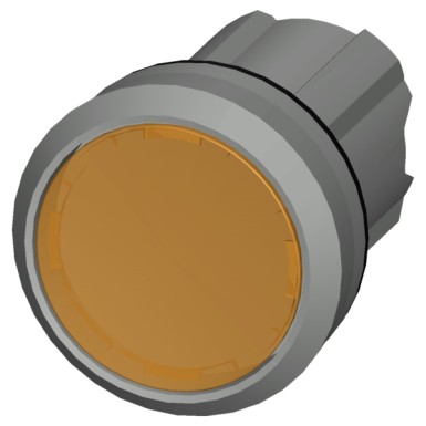 3SU1051-0AB00-0AA0 - Valgustatud surunupp, 22 mm, ümmargune, metallist, läikiv, kollane, surunupp, lame, hetkekontaktitüüp - Siemens - Valgustatud surunupp, 22 mm, ümmargune, metallist, läikiv, kollane, surunupp, lame, hetkekontaktitüüp - Siemens - 2