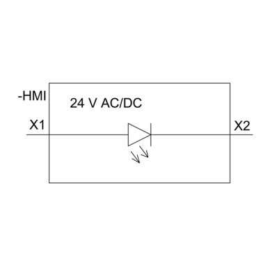 3SU1102-6AA20-1AA0 - Kontrolltuled, 22 mm, ümmargune, plastik, punane, lääts, sile, hoidjaga, LED-moodul, integreeritud - Siemens - Kontrolltuled, 22 mm, ümmargune, plastik, punane, lääts, sile, hoidjaga, LED-moodul, integreeritud - Siemens - 2