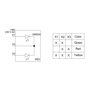 3SU1201-6AF24-1AA0 - LED-lambiga märgutuli, kompaktne, 22 mm, ümmargune, plastikust, läbipaistev, punakollakas-rohelise LED-iga, läätsega - Siemens - LED-lambiga märgutuli, kompaktne, 22 mm, ümmargune, plastikust, läbipaistev, punakollakas-rohelise LED-iga, läätsega - Siemens - 3