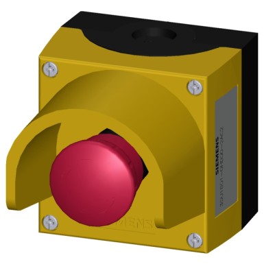 3SU1801-0NB00-2AC2 - Juhtimisseadmete korpus, 22 mm, ümmargune, korpuse materjal plastik, korpuse ülemine osa kollane, - Siemens - Juhtimisseadmete korpus, 22 mm, ümmargune, korpuse materjal plastik, korpuse ülemine osa kollane, - Siemens - 3