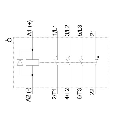 3TG1001-0BB4 - Tugevusreleht, AC-3 8,4 A, 4 kW / 400 V 3 NO+1 NC, 24 V DC 3-pooluseline, kruviterminal - Siemens - Tugevusreleht, AC-3 8,4 A, 4 kW / 400 V 3 NO+1 NC, 24 V DC 3-pooluseline, kruviterminal - Siemens - 0