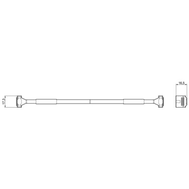 3UF7933-0BA00-0 - Ühenduskaabel Pikkus 2,5 m, ümmargune, põhiüksuse, voolumõõtemooduli, voolu mõõtmise mooduli ühendamiseks - Siemens - Ühenduskaabel Pikkus 2,5 m, ümmargune, põhiüksuse, voolumõõtemooduli, voolu mõõtmise mooduli ühendamiseks - Siemens - 0