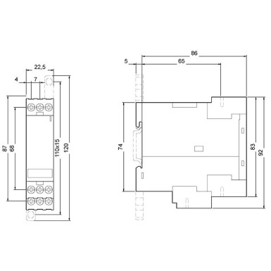 3UG4511-1BP20 - Analoogjälgimisrelee faaside järjestuse jälgimine 3 x 320...500 V 50...60 Hz AC 2 ümberlülituskontakt. - Siemens - Analoogjälgimisrelee faaside järjestuse jälgimine 3 x 320...500 V 50...60 Hz AC 2 ümberlülituskontakt. - Siemens - 2