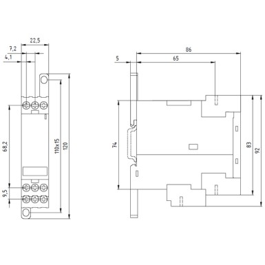 3UG4512-1BR20 - Analoogjälgimisrelee Faasihäire ja järjestus 3 x 160...690 V 50...60 Hz AC 2 vahelduvvoolu lülituskontakti - Siemens - Analoogjälgimisrelee Faasihäire ja järjestus 3 x 160...690 V 50...60 Hz AC 2 vahelduvvoolu lülituskontakti - Siemens - 0