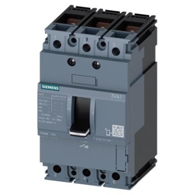 3VA1010-2ED32-0AA0 - 3VA10, In 100 A, Icu 16 kA / 415 V, ülevoolukaitsja TM210 (FTFM), Ir 100 A, Ii 10x In, 3-pooluseline, eesmine ühendus - OEZ - 3VA10, In 100 A, Icu 16 kA / 415 V, ülevoolukaitsja TM210 (FTFM), Ir 100 A, Ii 10x In, 3-pooluseline, eesmine ühendus - OEZ - 0