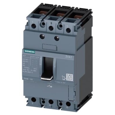 3VA1116-6ED32-0AA0 - 3VA11, In 160 A, Icu 70 kA / 415 V, ülevoolukaitse TM210 (FTFM), Ir 160 A, Ii 10x In, 3-pooluseline, esipooluseline ühendus - OEZ - 3VA11, In 160 A, Icu 70 kA / 415 V, ülevoolukaitse TM210 (FTFM), Ir 160 A, Ii 10x In, 3-pooluseline, esipooluseline ühendus - OEZ - 0