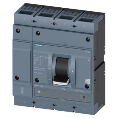 3VA1510-5EF42-0AA0 - 3VA15, In 1000 A, Icu 55 kA / 415 V, ülevoolukaitse TM240 (ATAM), Ir 700 ч 1000 A, Ii (5 ч 10)x In, ilma N-pooluse kaitseta, 4-pooluseline, eesliitumine - OEZ - 3VA15, In 1000 A, Icu 55 kA / 415 V, ülevoolukaitse TM240 (ATAM), Ir 700 ч 1000 A, Ii (5 ч 10)x In, ilma N-pooluse kaitseta, 4-pooluseline, eesliitumine - OEZ - 0