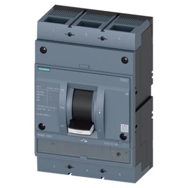 3VA1580-7MH32-0AA0 - 3VA15, In 800 A, Icu 110 kA / 415 V, ülevoolukaitse TM120M (AM), Ii (6 ч 12)x In, 3-pooluseline, esipooluseline ühendamine - OEZ - 3VA15, In 800 A, Icu 110 kA / 415 V, ülevoolukaitse TM120M (AM), Ii (6 ч 12)x In, 3-pooluseline, esipooluseline ühendamine - OEZ - 0