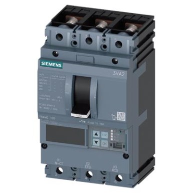 3VA2010-7KQ32-0AA0 - 3VA20, In 100 A, Icu 110 kA / 415 V, ülevoolukaitsja ETU860 (LSIG), Ir 40 ч 100 A, Isd (0,6 ч 10)x In, Ii (1,5 ч 12)x In, Ig (0,2 ч 1)x In, tg 0,05/0,8 s, 3-pooluseline, eestpoolne ühendus. - OEZ - 3VA20, In 100 A, Icu 110 kA / 415 V, ülevoolukaitsja ETU860 (LSIG), Ir 40 ч 100 A, Isd (0,6 ч 10)x In, Ii (1,5 ч 12)x In, Ig (0,2 ч 1)x In, tg 0,05/0,8 s, 3-pooluseline, eestpoolne ühendus. - OEZ - 0