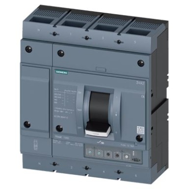 3VA2510-5HN42-0AA0 - 3VA25, In 1000 A, Icu 55 kA / 415 V, overcurrent release ETU350 (LSI), Ir 400 ÷ 1000 A, Isd (1,5 ÷ 10)x In, Ii 10x In, 4-pole, front connection - OEZ - 3VA25, In 1000 A, Icu 55 kA / 415 V, overcurrent release ETU350 (LSI), Ir 400 ÷ 1000 A, Isd (1,5 ÷ 10)x In, Ii 10x In, 4-pole, front connection - OEZ - 0