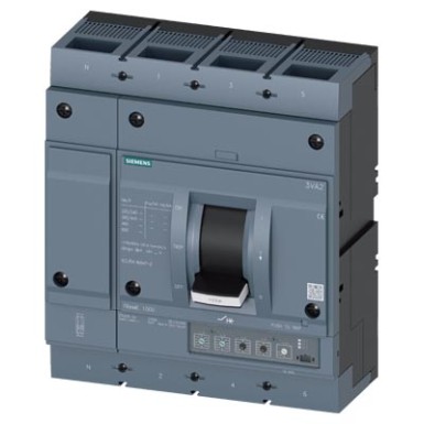 3VA2510-7HM42-0AA0 - 3VA25, In 1000 A, Icu 110 kA / 415 V, overcurrent release ETU330 (LIG), Ir 400 ÷ 1000 A, Ii (1,5 ÷ 10)x In, Ig (0,2 ÷ 1)x In, tg 0,1/0,3 s, 4-pole, front connection - OEZ - 3VA25, In 1000 A, Icu 110 kA / 415 V, overcurrent release ETU330 (LIG), Ir 400 ÷ 1000 A, Ii (1,5 ÷ 10)x In, Ig (0,2 ÷ 1)x In, tg 0,1/0,3 s, 4-pole, front connection - OEZ - 0