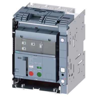 3VA2710-1AB32-4AA0 - 3VA27, with motor operator Ue AC/DC 220 ÷ 250 V, withdrawable design, In 1000 A, Icu 55 kA / 415 V, overcurrent release ETU320 (LI), Ir 400 ÷ 1000 A, Ii (1,5 ÷ 15)x In, 3-pole, rear horizontal connection, 4x AUX, S24, RTC, S21, PSS - OEZ - 3VA27, with motor operator Ue AC/DC 220 ÷ 250 V, withdrawable design, In 1000 A, Icu 55 kA / 415 V, overcurrent release ETU320 (LI), Ir 400 ÷ 1000 A, Ii (1,5 ÷ 15)x In, 3-pole, rear horizontal connection, 4x AUX, S24, RTC, S21, PSS - OEZ - 1