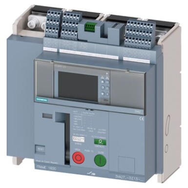 3VA2710-1AE13-0AA0 - 3VA27, without motor operator, fixed design, In 1000 A, Icu 55 kA / 415 V, overcurrent release ETU650 (LSI), Ir 400 ÷ 1000 A, Isd (0,6 ÷ 10)x In, Ii (1,5 ÷ 15)x In, 4-pole, front connection, 4x AUX, S24, RTC, PSS - OEZ - 3VA27, without motor operator, fixed design, In 1000 A, Icu 55 kA / 415 V, overcurrent release ETU650 (LSI), Ir 400 ÷ 1000 A, Isd (0,6 ÷ 10)x In, Ii (1,5 ÷ 15)x In, 4-pole, front connection, 4x AUX, S24, RTC, PSS - OEZ - 1