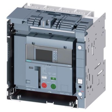 3VA2710-1AF42-0AA0 - 3VA27, without motor operator, withdrawable design, In 1000 A, Icu 55 kA / 415 V, overcurrent release ETU660 (LSIG), Ir 400 ÷ 1000 A, Isd (0,6 ÷ 10)x In, Ii (1,5 ÷ 15)x In, Ig (0,1 ÷ 1)x In, tg 0,1/1,0 s, 4-pole, rear horizontal connection, 4x AUX, S24, R - OEZ - 3VA27, without motor operator, withdrawable design, In 1000 A, Icu 55 kA / 415 V, overcurrent release ETU660 (LSIG), Ir 400 ÷ 1000 A, Isd (0,6 ÷ 10)x In, Ii (1,5 ÷ 15)x In, Ig (0,1 ÷ 1)x In, tg 0,1/1,0 s, 4-pole, rear horizontal connection, 4x AUX, S24, R - OEZ - 0