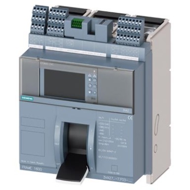 3VA2710-5AF03-0AA0 - 3VA27, control lever, fixed design, In 1000 A, Icu 55 kA / 415 V, overcurrent release ETU660 (LSIG), Ir 400 ÷ 1000 A, Isd (0,6 ÷ 10)x In, Ii (1,5 ÷ 15)x In, Ig (0,1 ÷ 1)x In, tg 0,1/1,0 s, 3-pole, front connection, 4x AUX, S24 - OEZ - 3VA27, control lever, fixed design, In 1000 A, Icu 55 kA / 415 V, overcurrent release ETU660 (LSIG), Ir 400 ÷ 1000 A, Isd (0,6 ÷ 10)x In, Ii (1,5 ÷ 15)x In, Ig (0,1 ÷ 1)x In, tg 0,1/1,0 s, 3-pole, front connection, 4x AUX, S24 - OEZ - 1