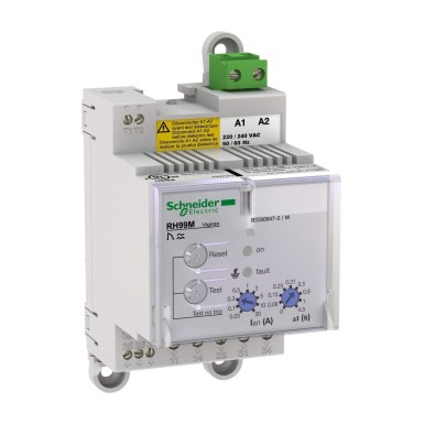 56172 - Jääkvoolukaitserelee, VigiPacT RH99M, 30 mA-30 A, 110/130 VAC 50/60 Hz, DIN-redelile paigaldamine - Schneider Electric - Jääkvoolukaitserelee, VigiPacT RH99M, 30 mA-30 A, 110/130 VAC 50/60 Hz, DIN-redelile paigaldamine - Schneider Electric - 0