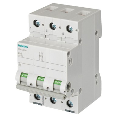 5TL1391-0 - Seiskamislüliti 100A 3-pooluseline - Siemens - Seiskamislüliti 100A 3-pooluseline - Siemens - 0