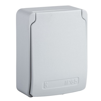 81144 - PratiKa pistikupesa hall 2P + E 10/16 A 250 V Briti IP65 pind - Schneider Electric - PratiKa pistikupesa hall 2P + E 10/16 A 250 V Briti IP65 pind - Schneider Electric - 0