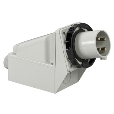 81585 - PratiKa tööstuspistik 63 A 3P + E 480...500 V AC IP67 - Schneider Electric - PratiKa tööstuspistik 63 A 3P + E 480...500 V AC IP67 - Schneider Electric - 0