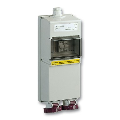 82062 - Tööstuslik pistikupesa 2x16 A 2P 230 V AC IP 65 seinale - Schneider Electric - Tööstuslik pistikupesa 2x16 A 2P 230 V AC IP 65 seinale - Schneider Electric - 0