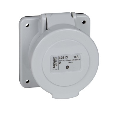 82903 - PratiKa tööstuspistikupesa 16 A 2P 40...50 V AC IP44 - Schneider Electric - PratiKa tööstuspistikupesa 16 A 2P 40...50 V AC IP44 - Schneider Electric - 0