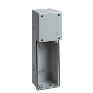 83921 - PratiKa modulaarne alus 1 pistikupesa koos ühenduskarbiga 103x360 - Schneider Electric - PratiKa modulaarne alus 1 pistikupesa koos ühenduskarbiga 103x360 - Schneider Electric - 0