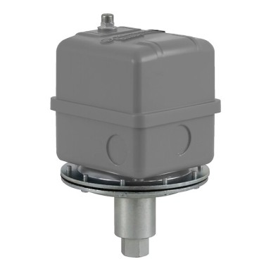 9016GVG1J09E - Electromechanical vacuum switch, 9016GVG - Telemecanique - Electromechanical vacuum switch, 9016GVG, adjustable scale, 2 thresholds, Set 3 to 8 InHg - Telemecanique - 0