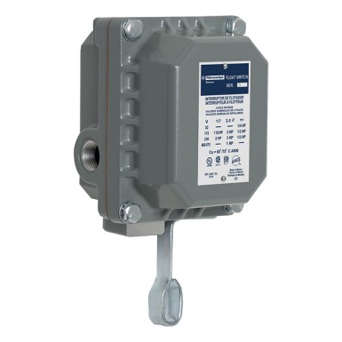 9036DW31C - Float switch, Pumptrol - Telemecanique - Float switch, Pumptrol, open tank, NEMA 4, pedestal mounted, 2 NC DPST DB contacts - Telemecanique - 0