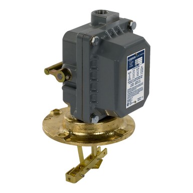 9037ER9 - Float switch, Pumptrol - Telemecanique - Float switch, Pumptrol, closed tank, NEMA 7/9, flange mounted, 2 NC DPST DB contacts - Telemecanique - 0