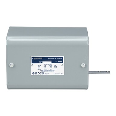 9038AG1N4N5 - Mechanical alternator, Pumptrol - Telemecanique - Mechanical alternator, Pumptrol, mech open tank, NEMA 1, pedestal mounted, 4 NC DPST DB contacts - Telemecanique - 0
