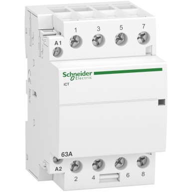 A9C20864 - Acti9, iCT kontaktor 100A 2NO 220...240VAC 50Hz - Schneider Electric - Acti9, iCT kontaktor 100A 2NO 220...240VAC 50Hz - Schneider Electric - 0