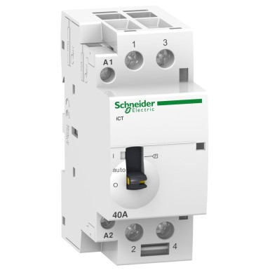 A9C21142 - ICT 40A 2NO 24V 50Hz MO-kontakt - Schneider Electric - ICT 40A 2NO 24V 50Hz MO-kontakt - Schneider Electric - 0