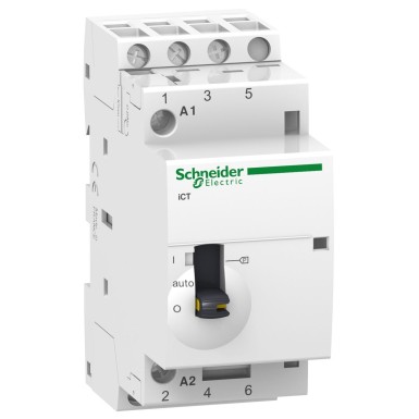 A9C21833 - Acti9, iCT kontaktor 16A 3NO 230...240VAC 50Hz - Schneider Electric - Acti9, iCT kontaktor 16A 3NO 230...240VAC 50Hz - Schneider Electric - 0