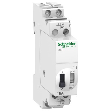 A9C30015 - Impulssrelee iTLI 2P 1NO+1NC 16A mähis 12 VAC 50/60Hz 6 VDC - Schneider Electric - Impulssrelee iTLI 2P 1NO+1NC 16A mähis 12 VAC 50/60Hz 6 VDC - Schneider Electric - 0