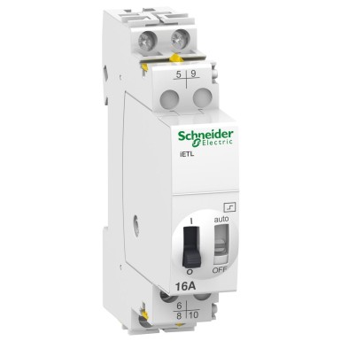 A9C32016 - Laiendus iETL iTL 16 2P 1C/O + 1NO 16A mähis 12VAC 50/60Hz 6VDC - Schneider Electric - Laiendus iETL iTL 16 2P 1C/O + 1NO 16A mähis 12VAC 50/60Hz 6VDC - Schneider Electric - 0