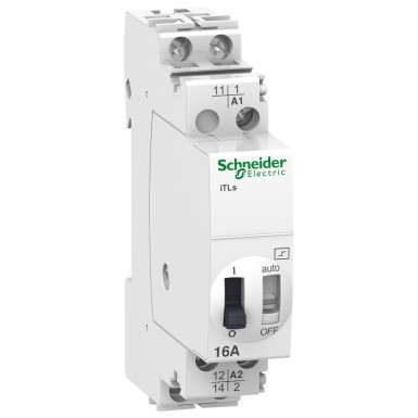 A9C32111 - Impulss relee iTLs 1P 1NO 16A mähis 12 VDC 24 VAC 50/60Hz - Schneider Electric - Impulss relee iTLs 1P 1NO 16A mähis 12 VDC 24 VAC 50/60Hz - Schneider Electric - 0