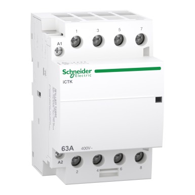 A9C40463 - Schneider Electric - Acti9K kontaktor 63A 4NO 230V mähis 230V