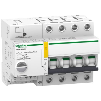 A9C52410 - Reflex iC60N 10 A 4P kõveraga C integreeritud juhtimiskontroller MCB - Schneider Electric - Reflex iC60N 10 A 4P kõveraga C integreeritud juhtimiskontroller MCB - Schneider Electric - 0