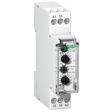 A9E16069 - Acti9, RTL, vilkuv viivitusrelee 1OF 24...240VAC 24VDC - Schneider Electric - Acti9, RTL, vilkuv viivitusrelee 1OF 24...240VAC 24VDC - Schneider Electric - 0