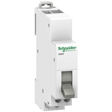 A9E18070 - Acti9, iSSW 2-positsiooniline lüliti 1 OF ümberlülituskontakt 20A 230V - Schneider Electric - Acti9, iSSW 2-positsiooniline lüliti 1 OF ümberlülituskontakt 20A 230V - Schneider Electric - 0