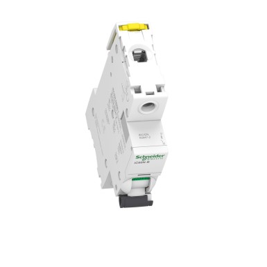 A9F76125 - Miniature circuit breaker (MCB), Acti9 iC60N, 1P, 25A, B curve, 6000A (IEC/EN 60898-1), 10kA (IEC/EN 60947-2) - Schneider Electric - Miniature circuit breaker (MCB), Acti9 iC60N, 1P, 25A, B curve, 6000A (IEC/EN 60898-1), 10kA (IEC/EN 60947-2) - Schneider Electric - 3