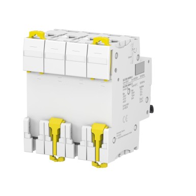 A9F76406 - Miniature circuit breaker (MCB), Acti9 iC60N, 4P, 6A, B curve, 6000A (IEC/EN 60898-1), 10kA (IEC/EN 60947-2) - Schneider Electric - Miniature circuit breaker (MCB), Acti9 iC60N, 4P, 6A, B curve, 6000A (IEC/EN 60898-1), 10kA (IEC/EN 60947-2) - Schneider Electric - 4