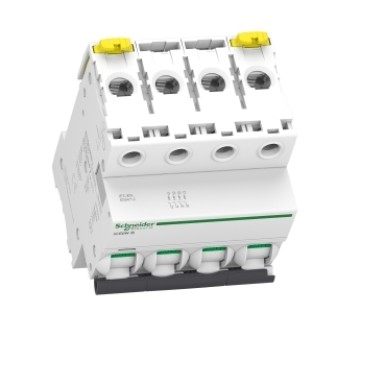 A9F43410 - Miniature circuit breaker (MCB), Acti9 iC60N, 4P, 10A, B curve, 6000A (IEC/EN 60898-1), 10kA (IEC/EN 60947-2) - Schneider Electric - Miniature circuit breaker (MCB), Acti9 iC60N, 4P, 10A, B curve, 6000A (IEC/EN 60898-1), 10kA (IEC/EN 60947-2) - Schneider Electric - 2